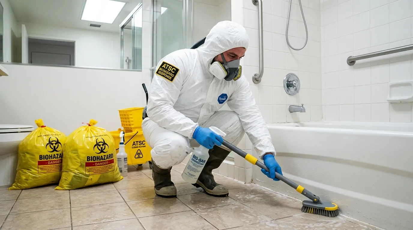 Decontamination equipment deployed for Blood Cleanup in La Mirada